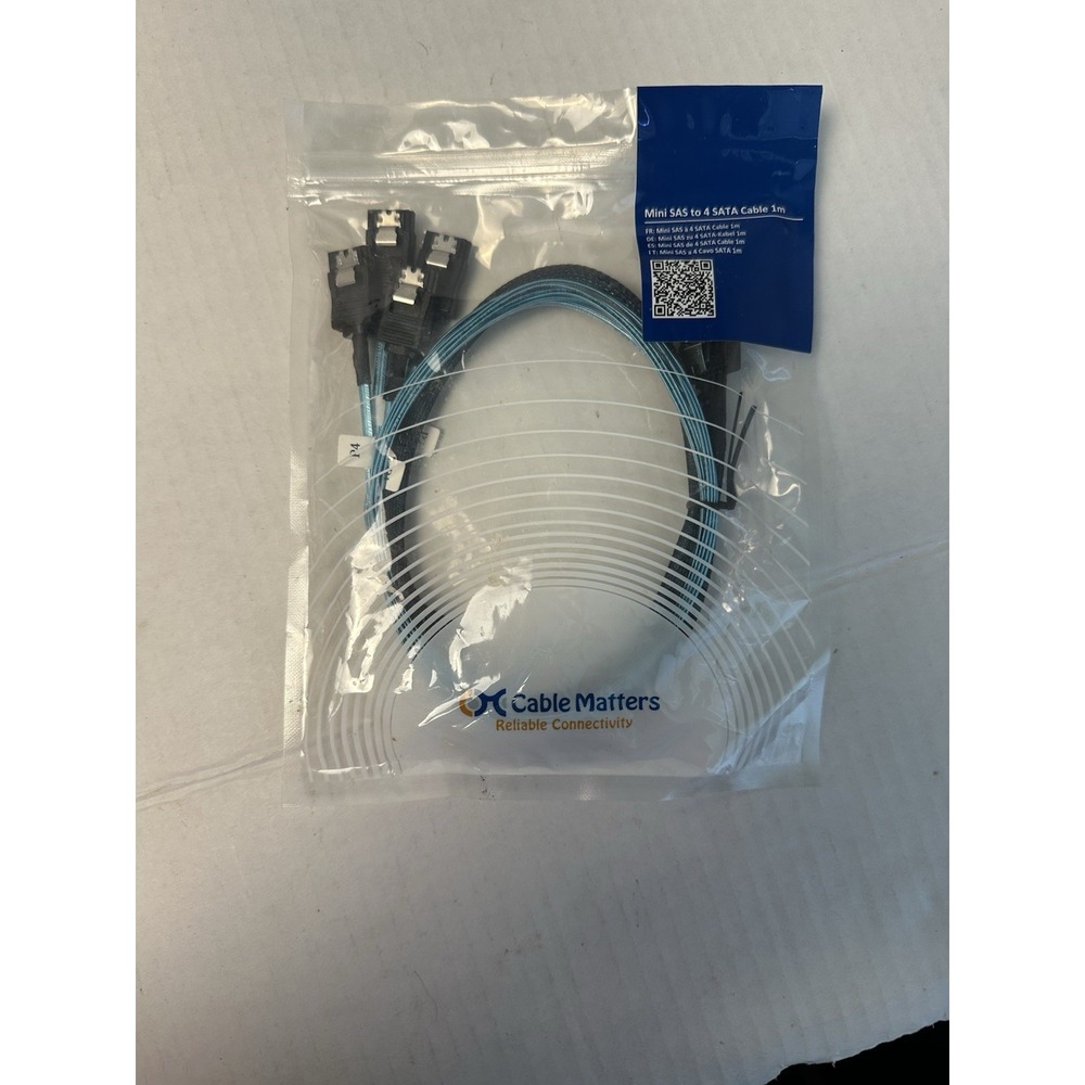Cable Matters Mini SAS to 4 SATA Forward Breakout